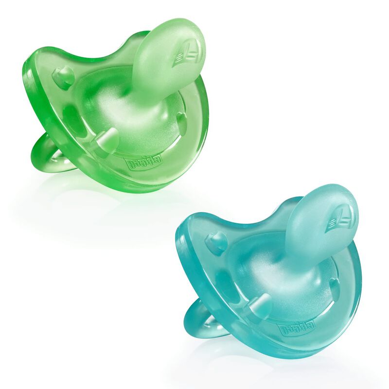 Soft Pacifier (6-16m) (Blue-Green) (2 Pcs) image number 1